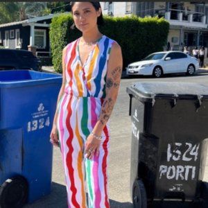 Nooworks - Sonny Suit Salvation Stripe Bodysuit in Large